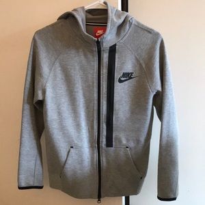 NIKE grey jacket (with neon green details)